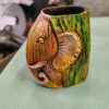 Traditional Terracotta Elephant Pen Holder – Handmade Décor