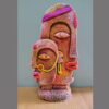 Terracotta Tribal Couple- Handcrafted Artistic Sculpture