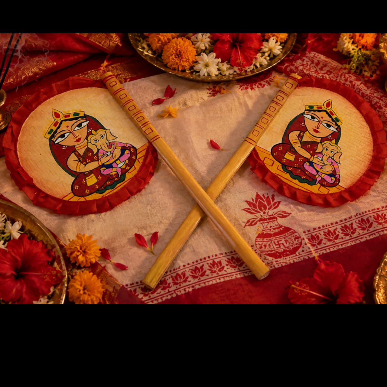 Designer Pankha - Traditional Wall Decor